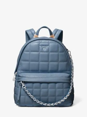 Slater Medium Quilted Leather Backpack