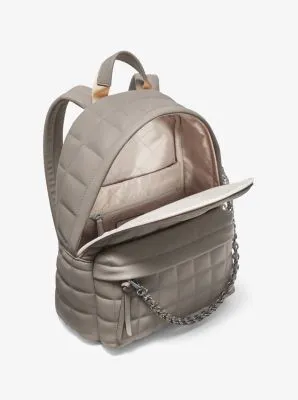 Slater Medium Quilted Leather Backpack