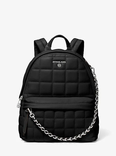 Slater Medium Quilted Leather Backpack