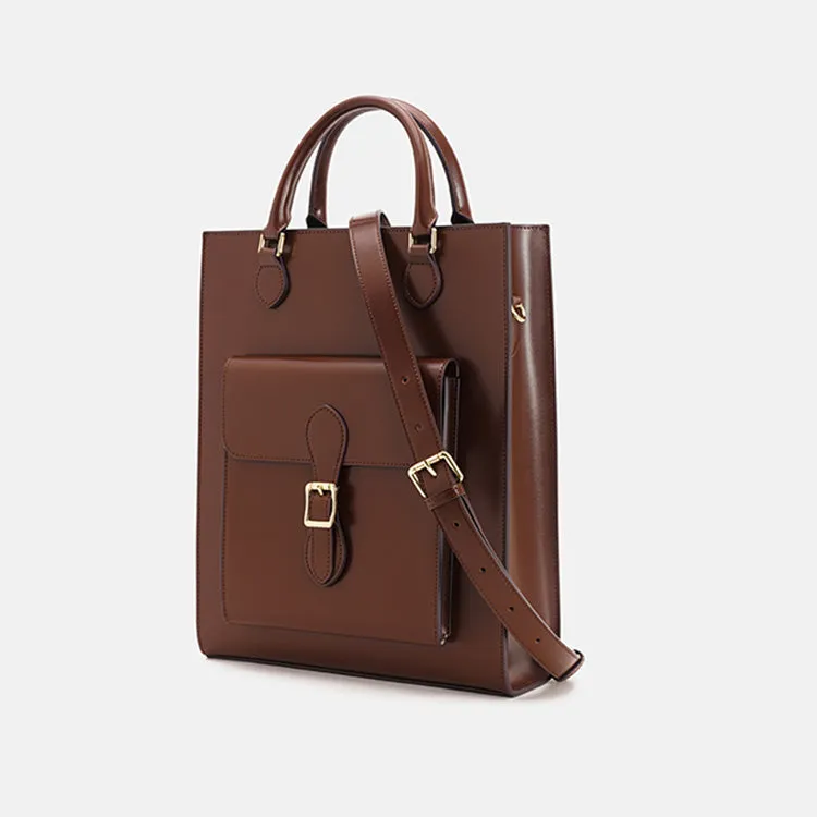 Stylish Ladies Leather Work Tote Satchel Handbags