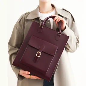 Stylish Ladies Leather Work Tote Satchel Handbags