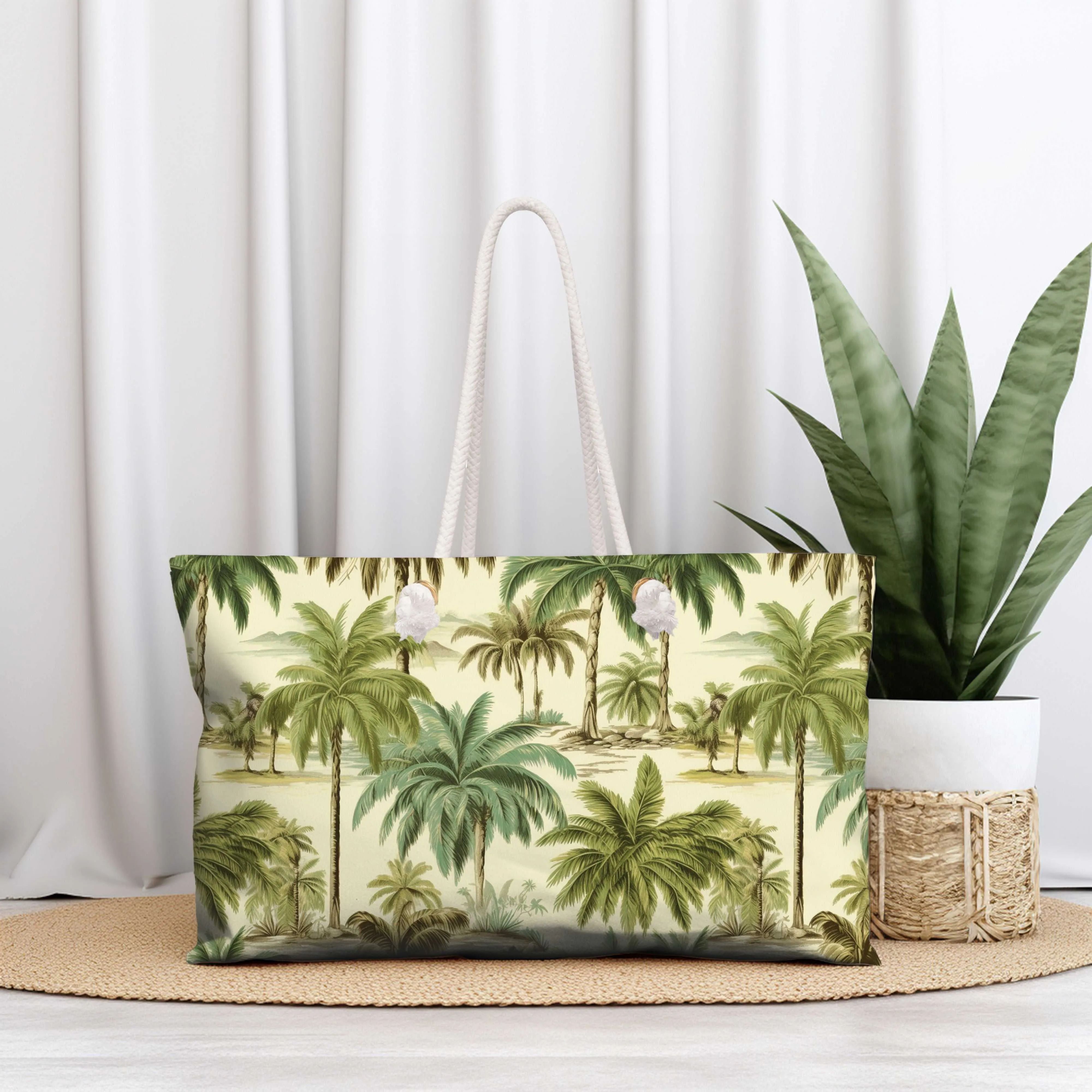 Stylish Large Beach Tote Bag