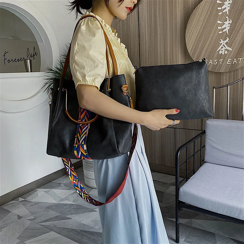 Stylish Leather Shoulder Bag for Women with Casual Design