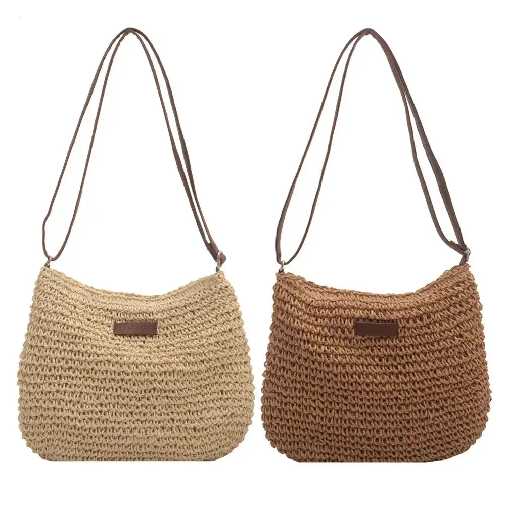 Stylish Straw Tote Bag