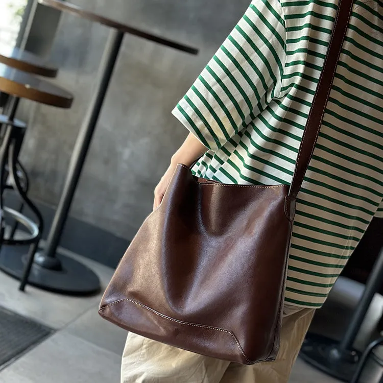 Stylish Womens Leather Shoulder Bag Crossbody Tote