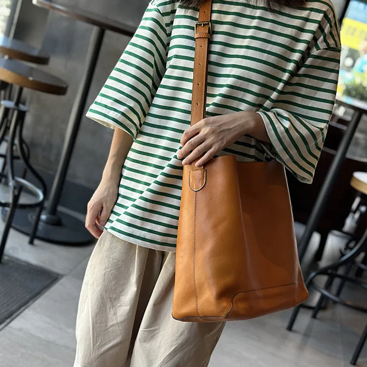 Stylish Womens Leather Shoulder Bag Crossbody Tote