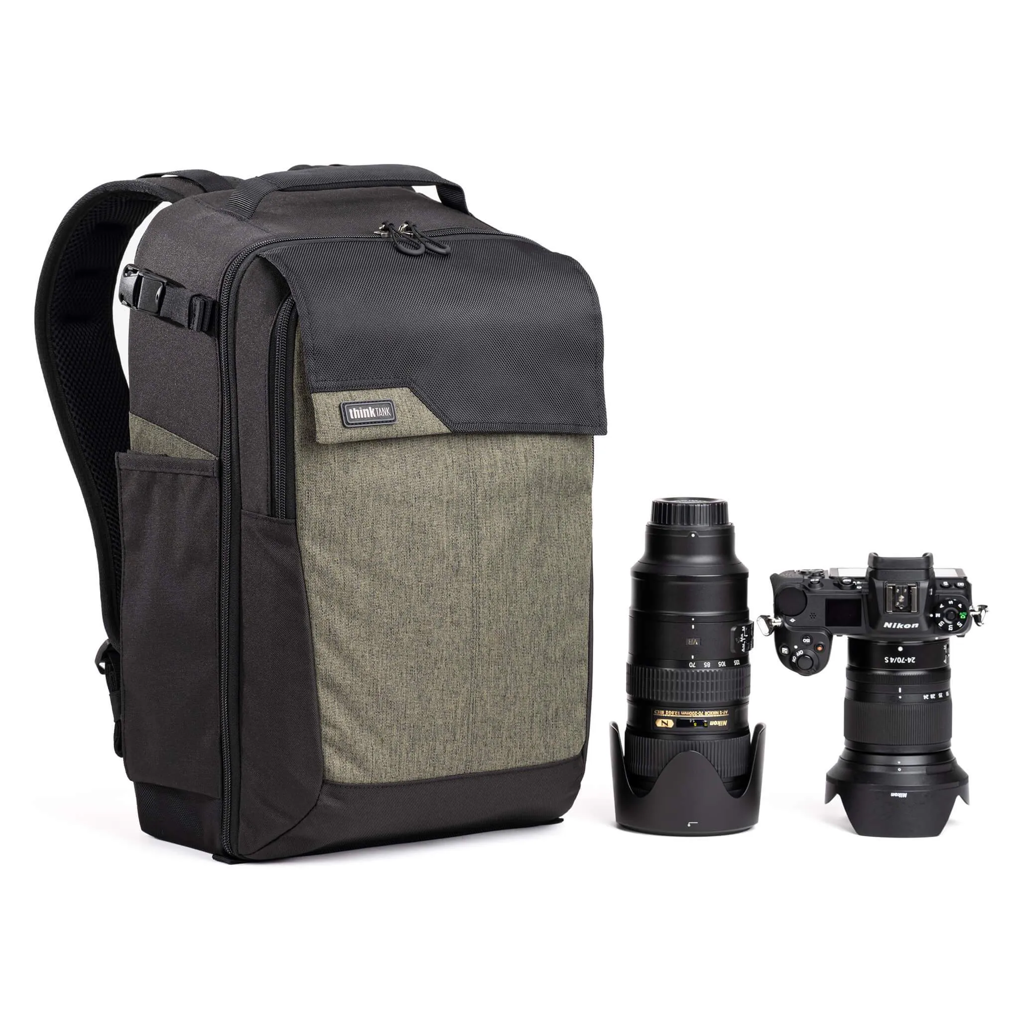 Think Tank Photo Mirrorless Mover Camera Backpack (Coast Green, 18L)