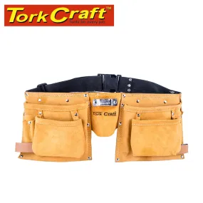 TORK CRAFT LARGE PROF.LEATHER TOOL BELT 11 POCKET JT995002