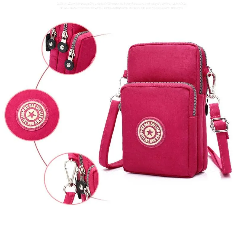 Trendy mini sports wallet bag