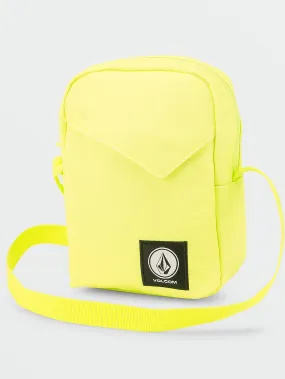 Volcom Cross-Body Stash Bag - Lime