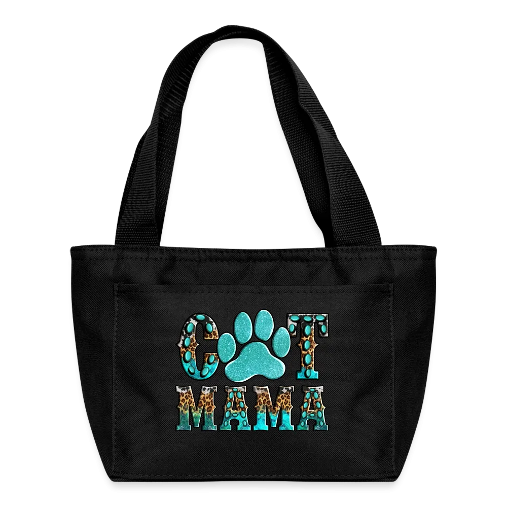 Women Cat Mama Insulated Lunch Bag